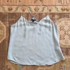 NWT! 🩵 J. Crew Carrie Racerback Cami, Light Blue, Size 12